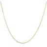 22ct Yellow Gold Flat Milan Chain 16"