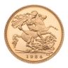 1984 Elizabeth II Decimal Portrait UK Half Sovereign Coin