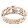 9ct Yellow And Rose Gold Tree Of Life Clogau Ring