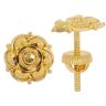 22ct Yellow Gold Florette Stud Earrings