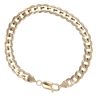 9ct Yellow Gold Curb Bracelet 7.5"