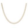 9ct Yellow Gold Curb Chain 22"