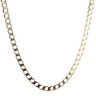 9ct Yellow Gold Curb Chain 22"