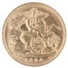 1905 Edward VII Large Head UK Half Sovereign Coin