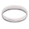 9ct White Gold Wedding Band 3.9mm