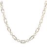 9ct Yellow Gold Double Oval Link Chain 18"