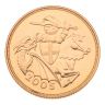 2005 Elizabeth II Fourth Portrait UK Full Sovereign Coin