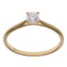 18ct Yellow Gold 0.30ct Brilliant Cut Lab Grown Diamond Solitaire Ring