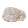 9ct Yellow Gold Cubic Zirconia Boxing Glove Ring