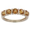 9ct Yellow Gold Citrine Five Stone Ring