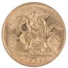 1908 Edward VII Large Head UK Half Sovereign Coin