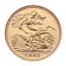 1982 Elizabeth II Decimal Portrait UK Half Sovereign Coin