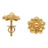 22ct Yellow Gold Flower Stud Earrings