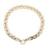 9ct Yellow Gold Fancy Bracelet 9.5"