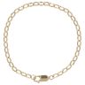 9ct Yellow Gold Belcher Bracelet 7.5"