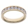 9ct Yellow Gold 1.00ct Brilliant Cut Lab Grown Diamond Eternity Ring