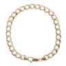 9ct Yellow Gold Curb Bracelet 8.5"