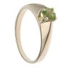 9ct Yellow Gold Peridot Single Stone Ring