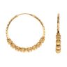 22ct Yellow Gold Eternity Hoop Earrings