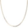 9ct Yellow Gold Square Curb Chain 20"