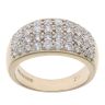 9ct Yellow Gold Cubic Zirconia Signet Ring