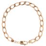 9ct Yellow Gold Curb Bracelet 8.5"