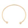 9ct Yellow Gold Twist Torque Bangle