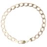 9ct Yellow Gold Curb Bracelet 8"