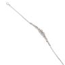 14ct White Gold Cubic Zirconia Bracelet 7"