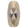 14ct Yellow Gold Diamond Patterned Ring
