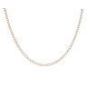 9ct Yellow Gold Square Curb Chain 22"