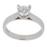 Platinum 0.80ct Brilliant Cut Diamond Solitaire Ring