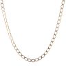 9ct Yellow Gold Curb Chain 22"