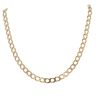 9ct Yellow Gold Curb Chain 22"