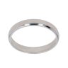 18ct White Gold Wedding Band 2.8mm