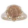 9ct Yellow Gold St George 1865 Imperio Mexicano Ring