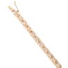 9ct Yellow Gold Cubic Zirconia Bracelet 7"