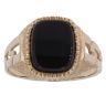 9ct Yellow Gold Onyx Signet Ring