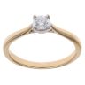 18ct Yellow Gold 0.33ct Brilliant Cut Diamond Solitaire Ring