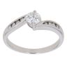 18ct White Gold 0.50ct Brilliant Cut Diamond Solitaire Ring