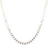 9ct Yellow Gold Square Curb Chain 18"