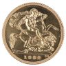 1982 Elizabeth II II Decimal Portrait UK Half Sovereign Coin
