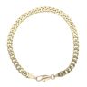 14ct Yellow Gold Curb Bracelet 7.5"