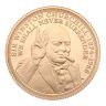 2015 Elizabeth II Sir Winston Churchill Commemorative Gibraltar Full Sovereign Coin Boxed