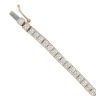 9ct Yellow Gold Cubic Zirconia Bracelet 7.5"