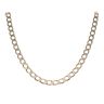 9ct Yellow Gold Curb Chain 22"