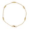 22ct Yellow Gold Junction Trilogy Bracelet 7"