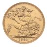1981 Elizabeth II Decimal Portrait UK Full Sovereign Coin