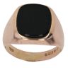 9ct Yellow Gold Onyx Signet Ring