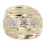 14ct Yellow and White Gold Greek Key Twist Ring